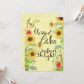 Carte Litha bénie (Devant/Arrière en situation)