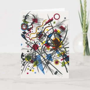Carte Lithographie pour Vierte Bauhausmappe de Kandinsky