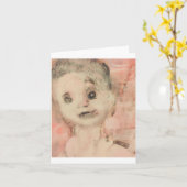 Carte Little Ballerina (Fleur jaune)