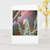 Carte Little Bird (Fleur jaune)