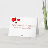 Carte Little Birthday Love Bug (Dos)