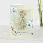 Carte Little Bo Peep Joyeux anniversaire (Dos)