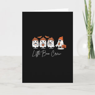 Carte Little Boo Crew Design Minimaliste Propre