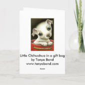 Carte Little Chihuahua (Dos)