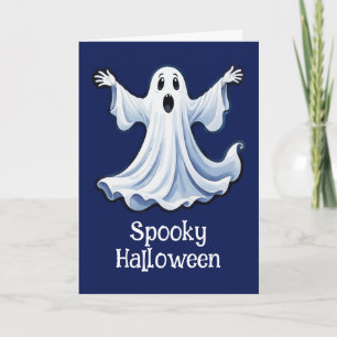 Carte Little Éffrayant Ghost - Halloween 11 - Fun Fun