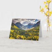 Carte Little Giant & Kendall Peak, Silverton, Colorado (Fleur jaune)