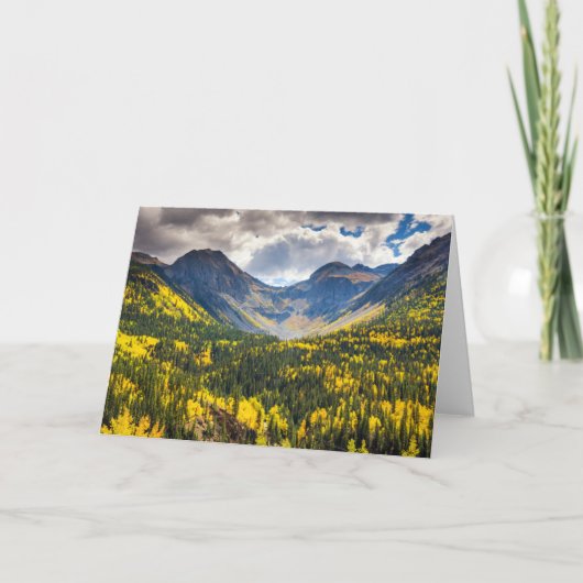 Carte Little Giant & Kendall Peak, Silverton, Colorado (Devant)