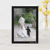 Carte Little Groom (Fleur jaune)