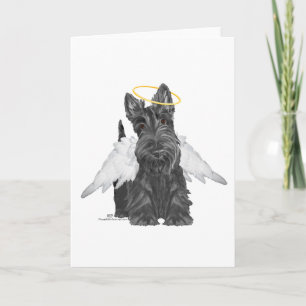 Carte Little Scottie Angel
