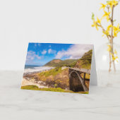 Carte Littoral | Chasme de Cook, Yachat, Oregon (Fleur jaune)