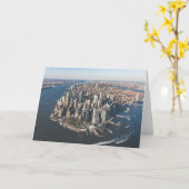 Carte Littoral | Manhattan, New York (Fleur jaune)