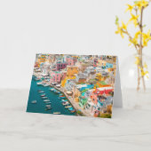 Carte Littoral | Naples Italie (Fleur jaune)