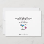 Carte Live In Harmony_Flat Card 7"x5" (Dos)