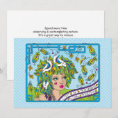 Carte Live In Harmony_Flat Card 7"x5" (Devant / Derrière)