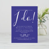 Carte Livestreaming Wedding Invite - Regardez-Nous Dire  (Debout devant)