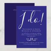 Carte Livestreaming Wedding Invite - Regardez-Nous Dire  (Devant / Derrière)