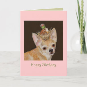 Carte Livin' High on the Dog with Gus and Putney card