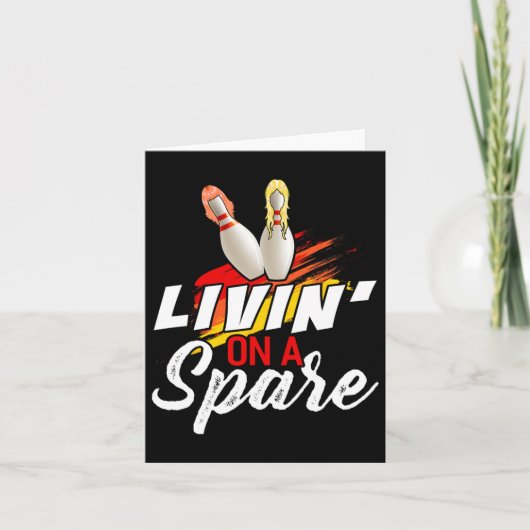 Carte Livin Sur Une Chemise De Bowling De Secours Funny (Devant)
