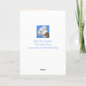 Carte Livin' The Dream Funny Chèvre Anniversaire (Dos)