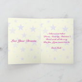 Carte Livraison d'Express - Suivez vos rêves (Intérieur)