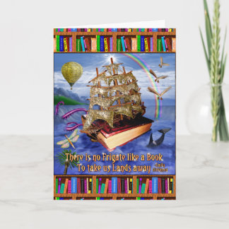 Carte Livraison Ocean Scene avec devis Emily Dickinson