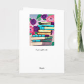 Carte Livre d'amitié (Dos)