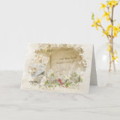 Carte Livre d'anniversaire du mariage (Fleur jaune)