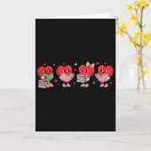 Carte Livre de bibliothèque de professeur de la Saint-Va (Fleur jaune)