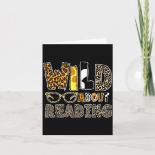 Carte Livre de lecture sauvage amateur de livres pour en