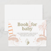 Carte Livre Pour Bébé Sur Une Planche De Surf Bébé (Devant / Derrière)