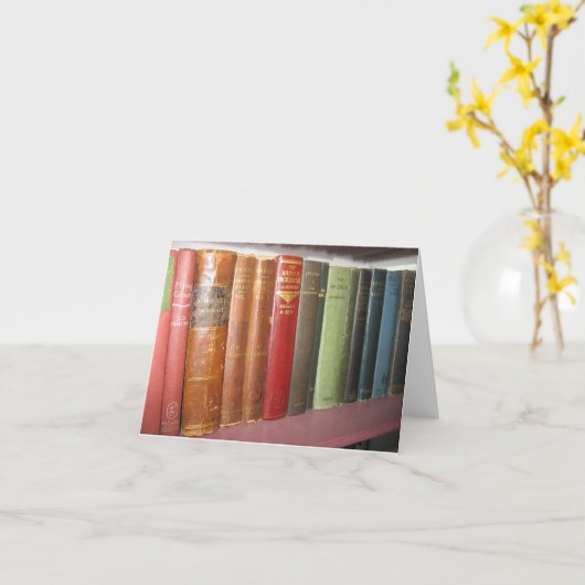 Carte Livres (Fleur jaune)