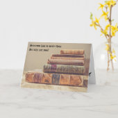 Carte Livres (Fleur jaune)