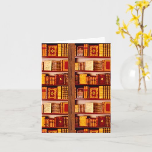 Carte Livres (Fleur jaune)