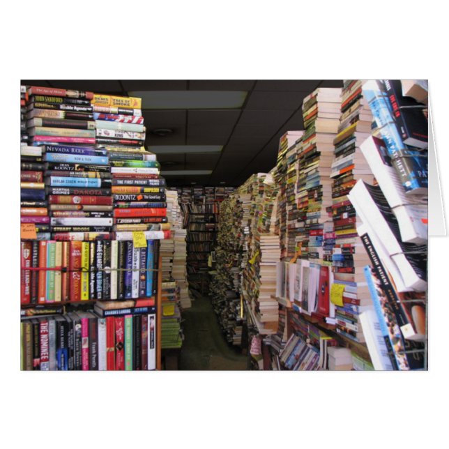 Carte Livres (Devant horizontal)