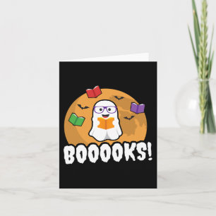 Carte Livres Ghost Boo Lire Livres Bibliothèque Cadeau F