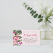 Carte Livres Pink Tropical (Debout devant)