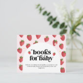 Carte Livres pour bébé Berry Sweet Enclôture Card (Debout devant)