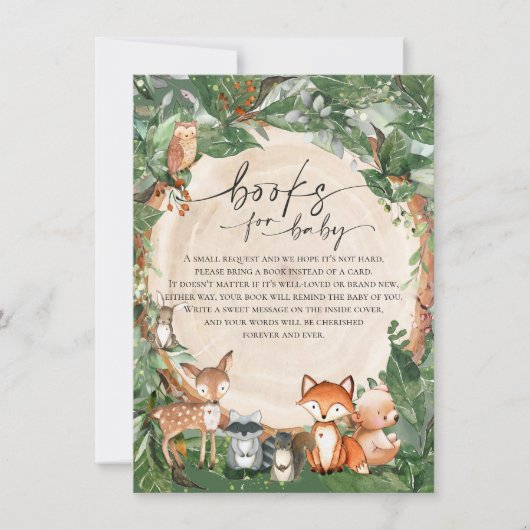 Carte Livres Pour Bébé Insérer Bois (Devant)