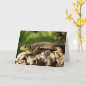Carte Lizard (Fleur jaune)