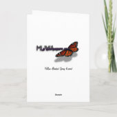 Carte Lizard d'épinette à dos jaune à Joshua Tree (Dos)