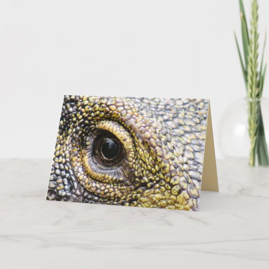 Carte Lizard Flat Moniteur Crocodile (Devant)