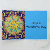 Carte Lizard Mandala (Intérieur)