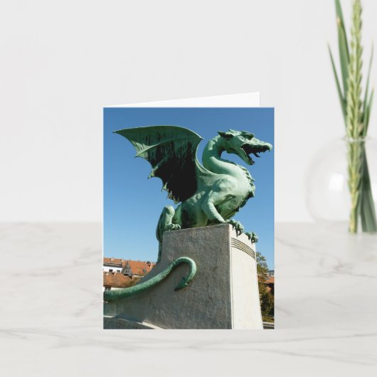 Carte Ljubljana Dragon (Devant)