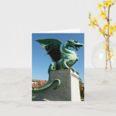 Carte Ljubljana Dragon (Fleur jaune)