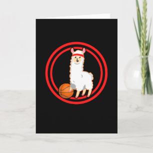 Carte Llama Basket-ball