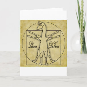 Carte Llama Da Vinci