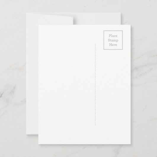 Carte Llama de vacances (Dos)