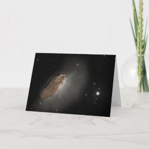Carte L'objet interstellaire Wayward Oumuamua.