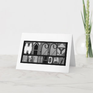 Carte L'objet marque avec des lettres l'anniversaire