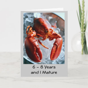 Cartes De Vœux Humour Homard Zazzle Be